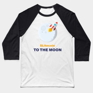 LTC Fly to the moon Baseball T-Shirt
